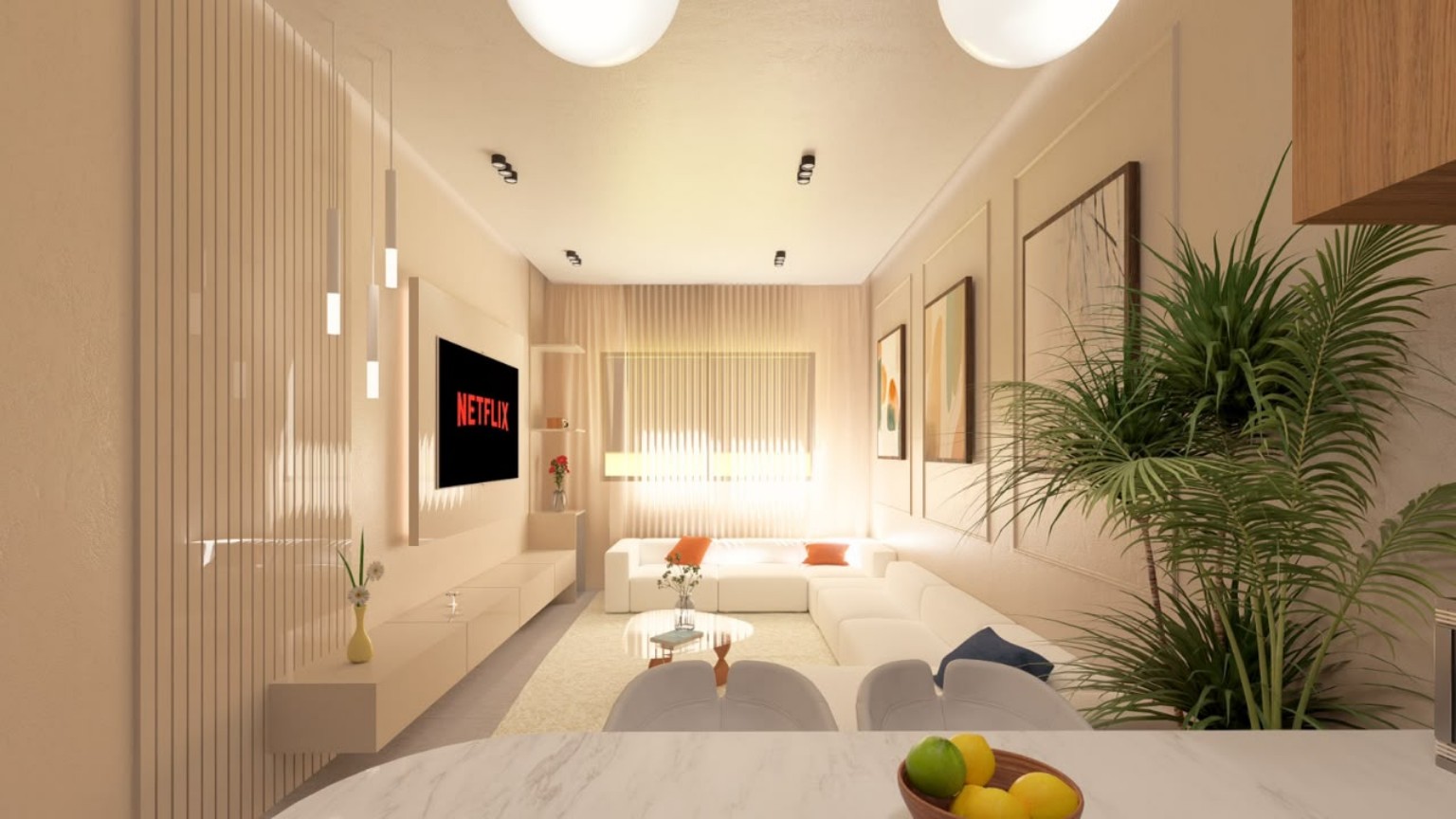 Salon lumineux
